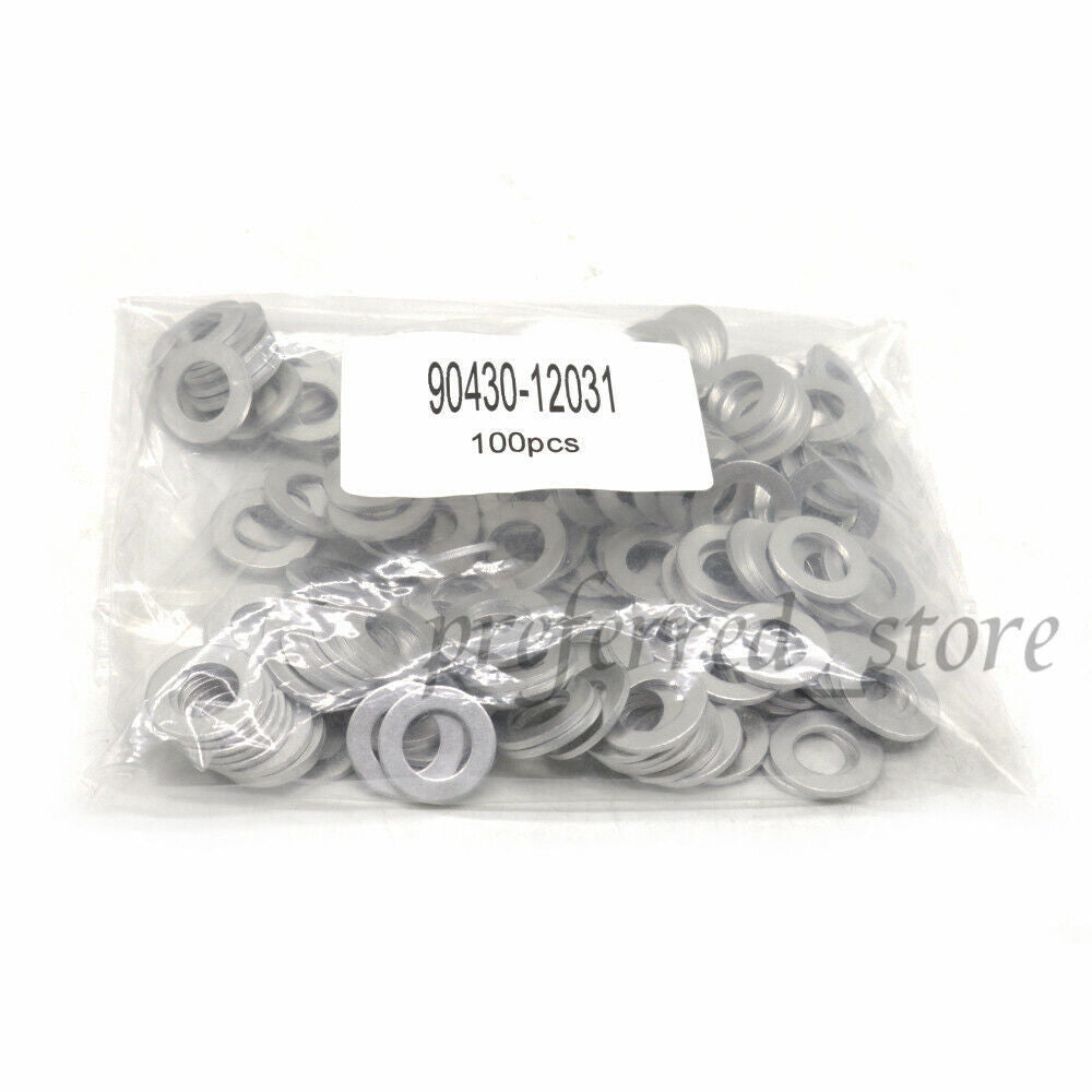 500-piece pack of aluminum drain plug gaskets for Lexus for Scion Crush washing machine seals - n