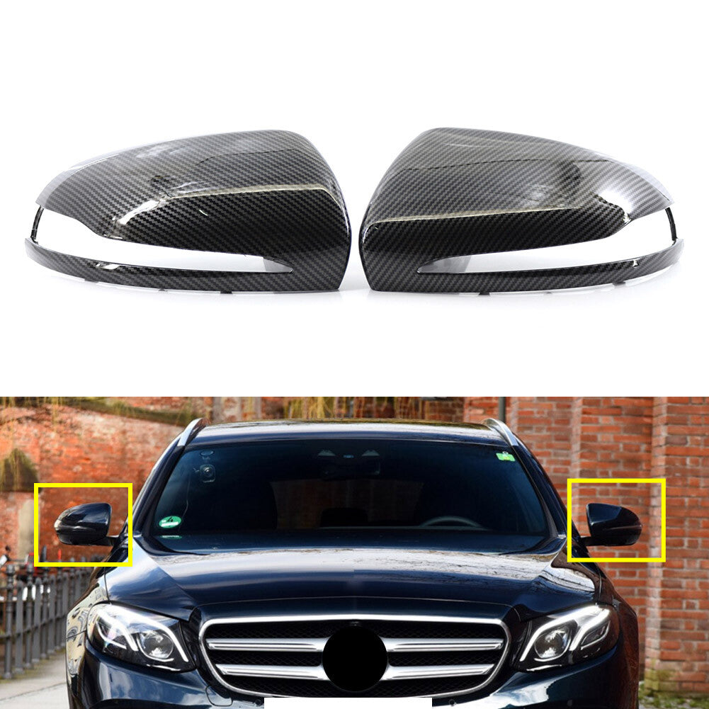 R¨¹ckspiegel Geh?use Auto Kohlefaser F¨¹r for Mercedes-Benz CES CLS GLC Klasse
