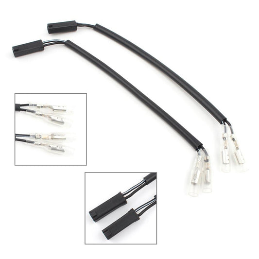 Turn Signal Wiring Harness Connectors Adapter Plug for Suzuki GSXR 1000 K1 K3 K5 Q