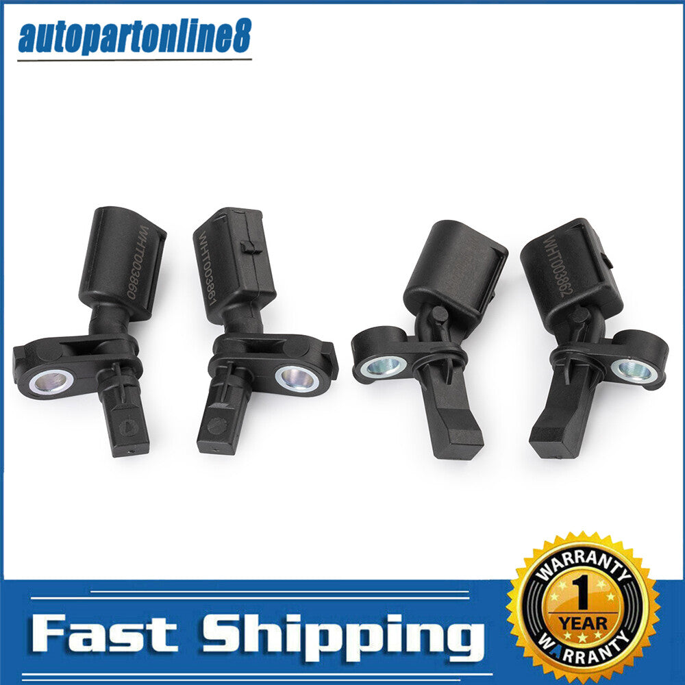 Set of 4 ABS Wheel Speed Sensor WHT003860 WHT 003 861 WHT 003 862 WHT003863
