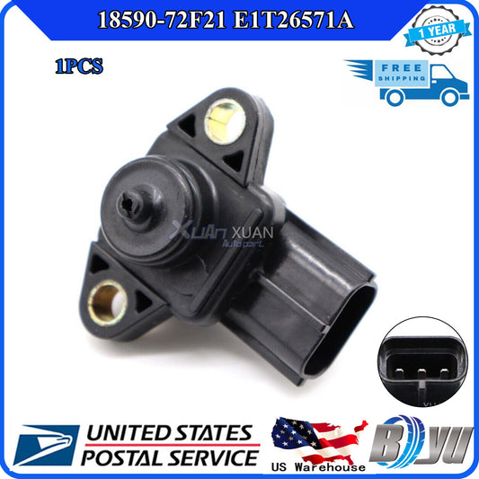 MAP pressure enhancement sensor suitable for Suzuki Vitara 18590-72F21 E1T26571A- v