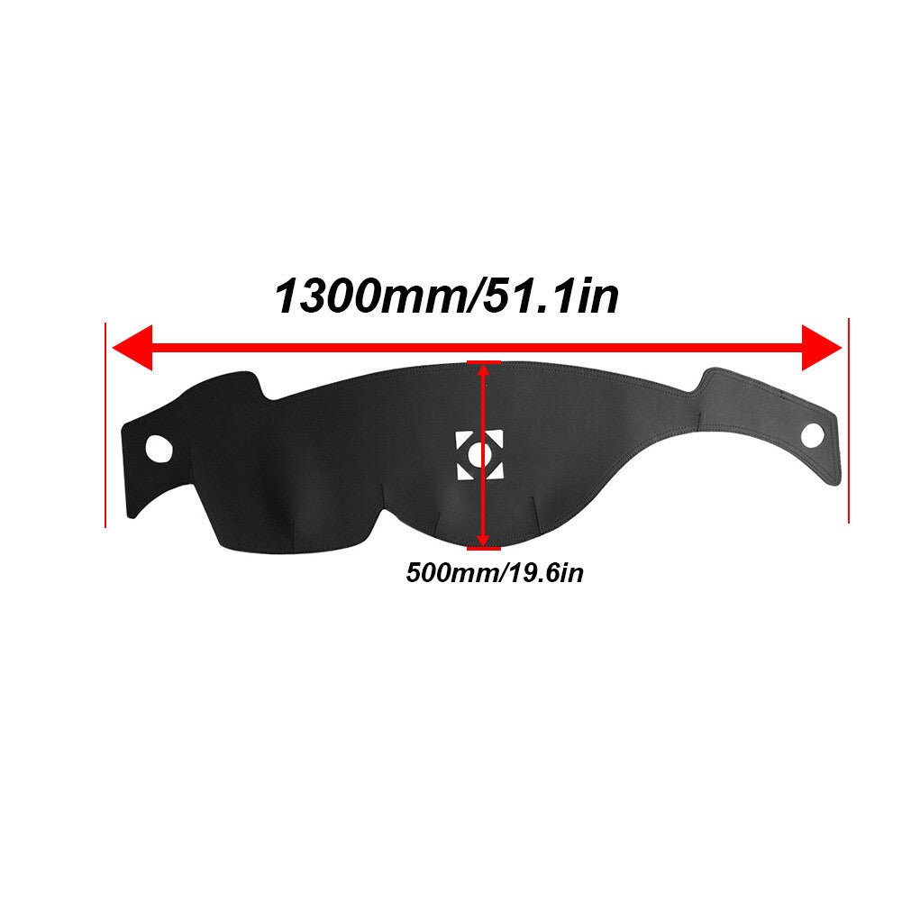 Carbon Fiber 7 inch LCD Screen Frame for Jeep for Wrangler Jl 2018+ Gladiator 2020+ v