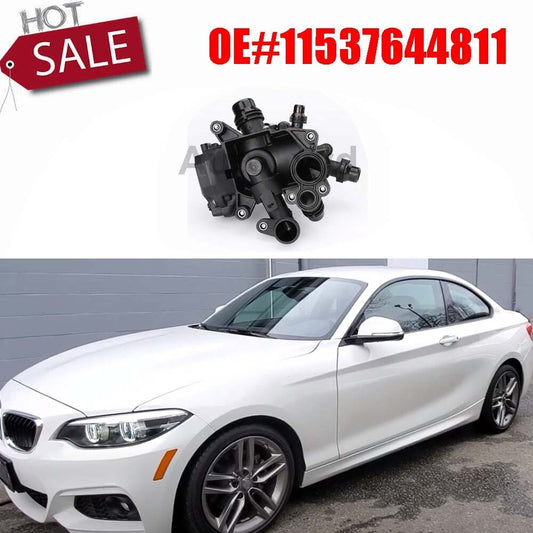 11537644811 Engine Cooling Coolant Thermostat Housing Assembly for BMW 430i 520i Q