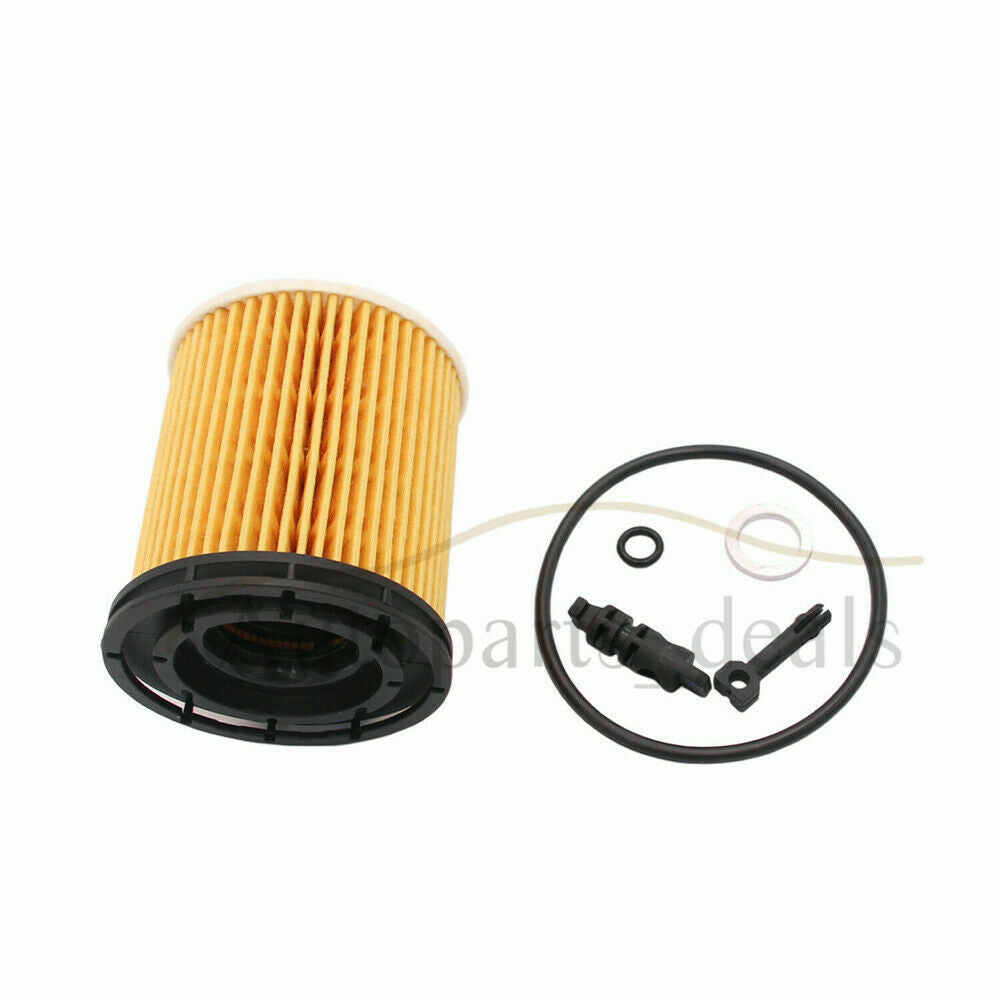 4X 26350-2M000 Oil Filter Pack W/Seals 2019-2020 for Kia Rio 1.6L Engine US Q