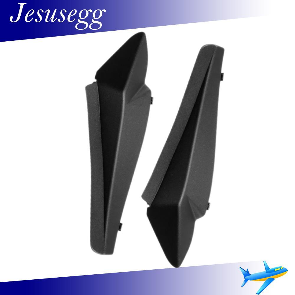 2Pcs For 2014-2019 for Mazda 3 Left  Right Windshield Wiper Cowl Seal Cover Black