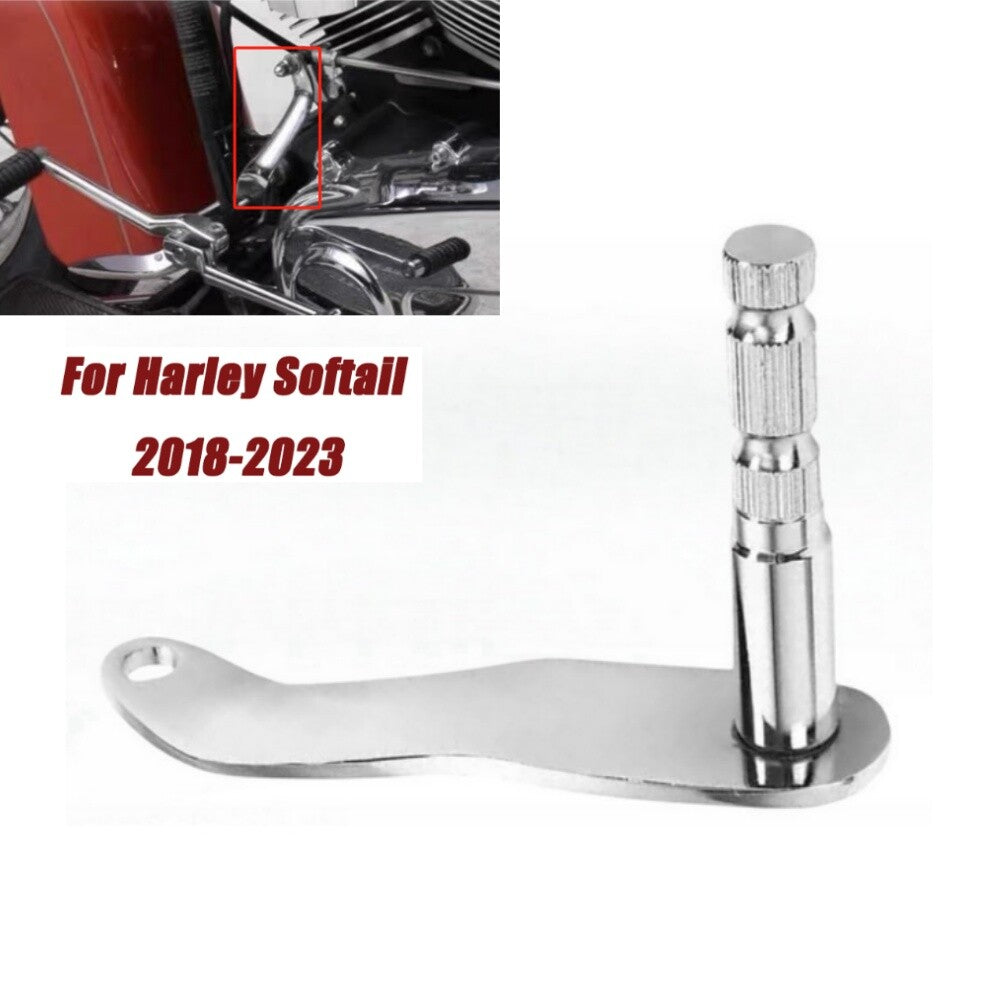 Chrome Gear Shifter Shift Rod Lever Arm Fit for Harley Softail Fatboy 114 FLFBS