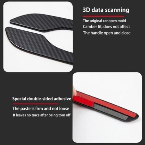 4-piece set for Model 3 Y 2017-2023, door handle cover accessories. n
