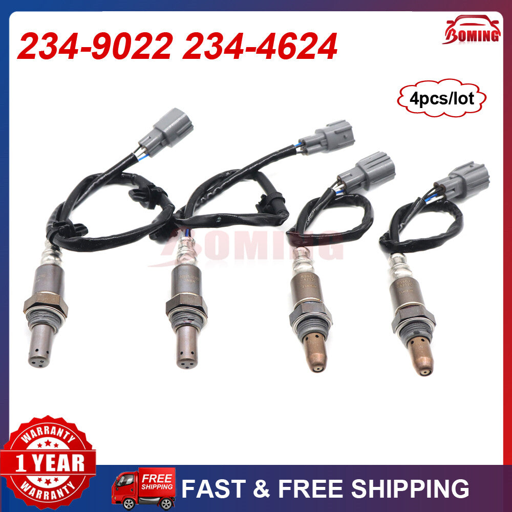 2-pack Oxygen (O2) Sensors 1 2 for 2014-2020 for Mitsubishi Outlander L4 2.4L (Upper + Lower)