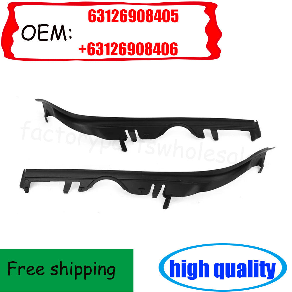 1 PAIR Headlight Glass Gasket for E39 5 99-03 63126908405 63126908406 n