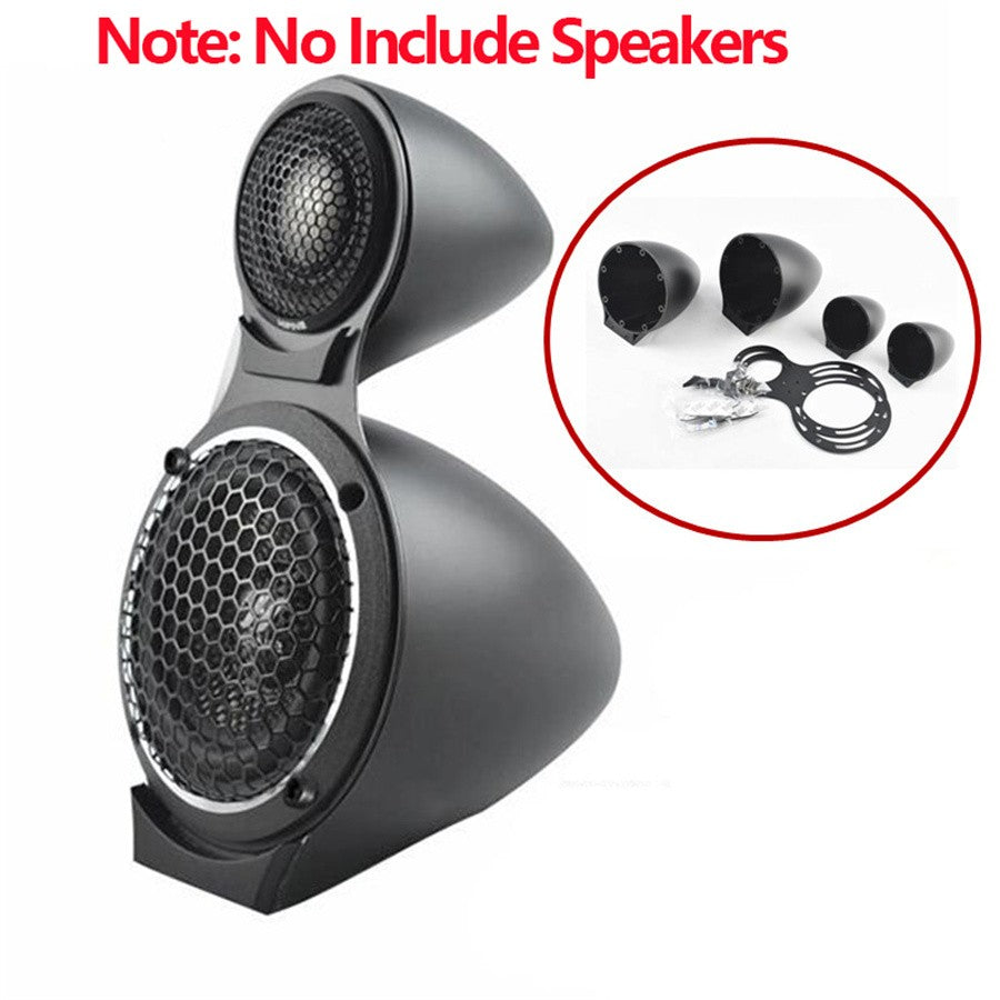 3.5 inch Auto Car Speakers Modified Three-Way Tweeter Bracket Speakers Box Shell Q