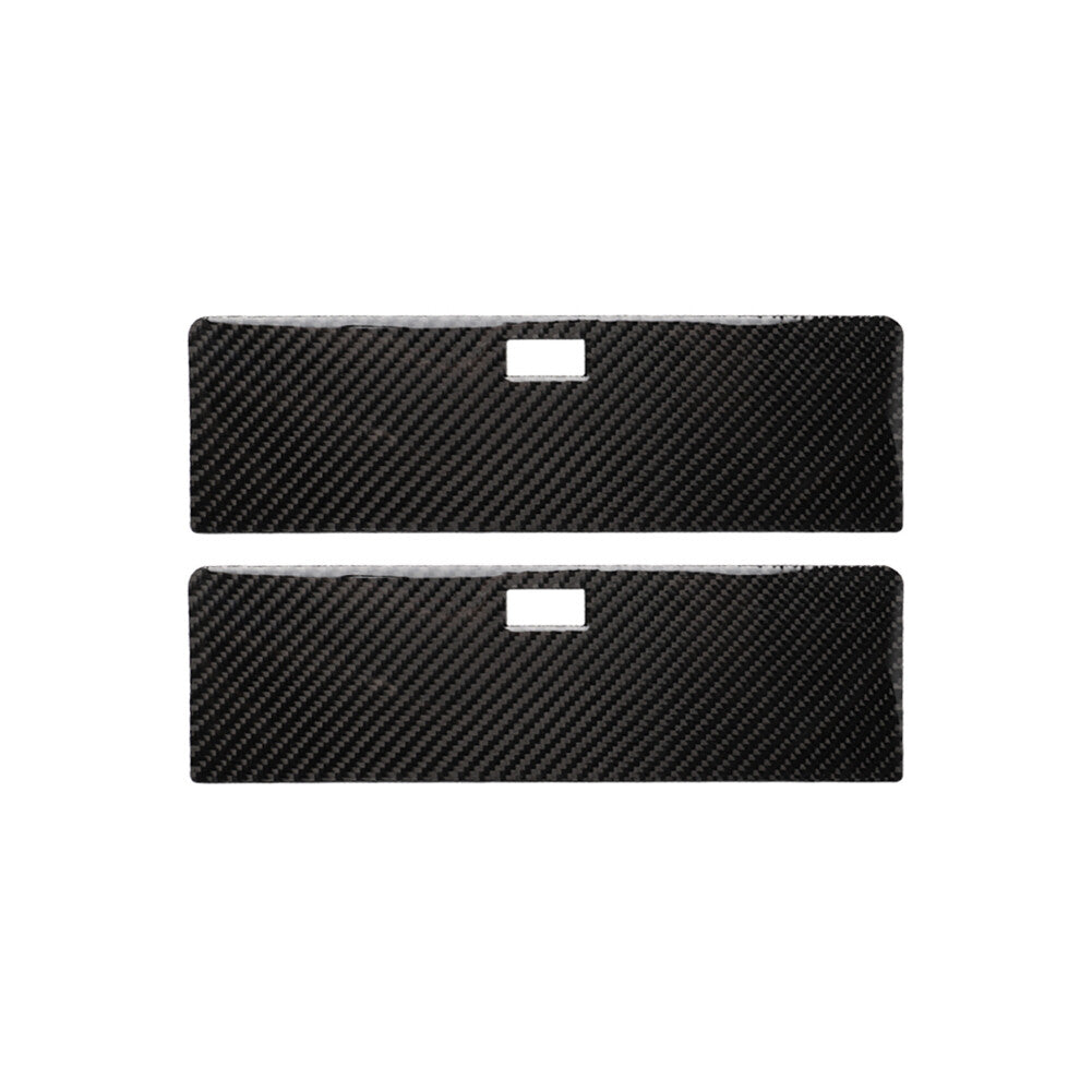 Central Control Cover Trim Panel Carbon Fiber Stiker for Chrysler 300 2015-2017 v