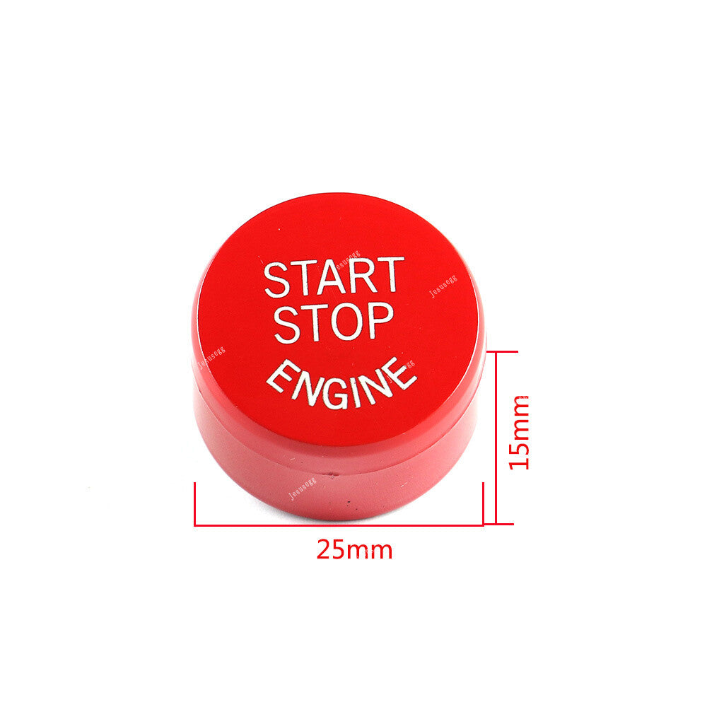 Red Engine Start Stop Button Switch Cover for BMW F01 F02 F10 F11 5/6/7 Series