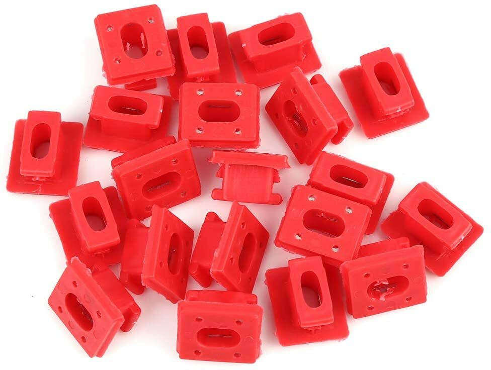 10pcs Dashboard Nut Trim Clip Grommet Replacement for BMW 3 7 X3 E46 E65 E66 E83 Q