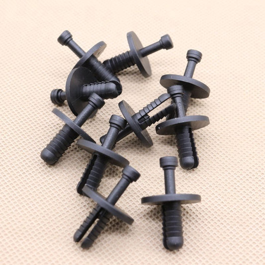 10-piece pack of engine intake manifold clamp push-type retainer fasteners for BMW 51471919209