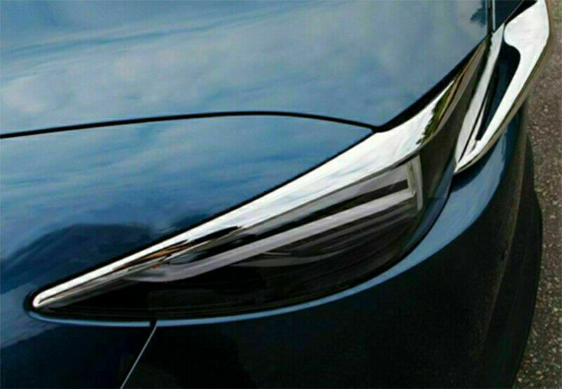 For RAV4 2019-2024 Carbon Fiber Black ABS Side Door Mirror Cover Trim 6P v