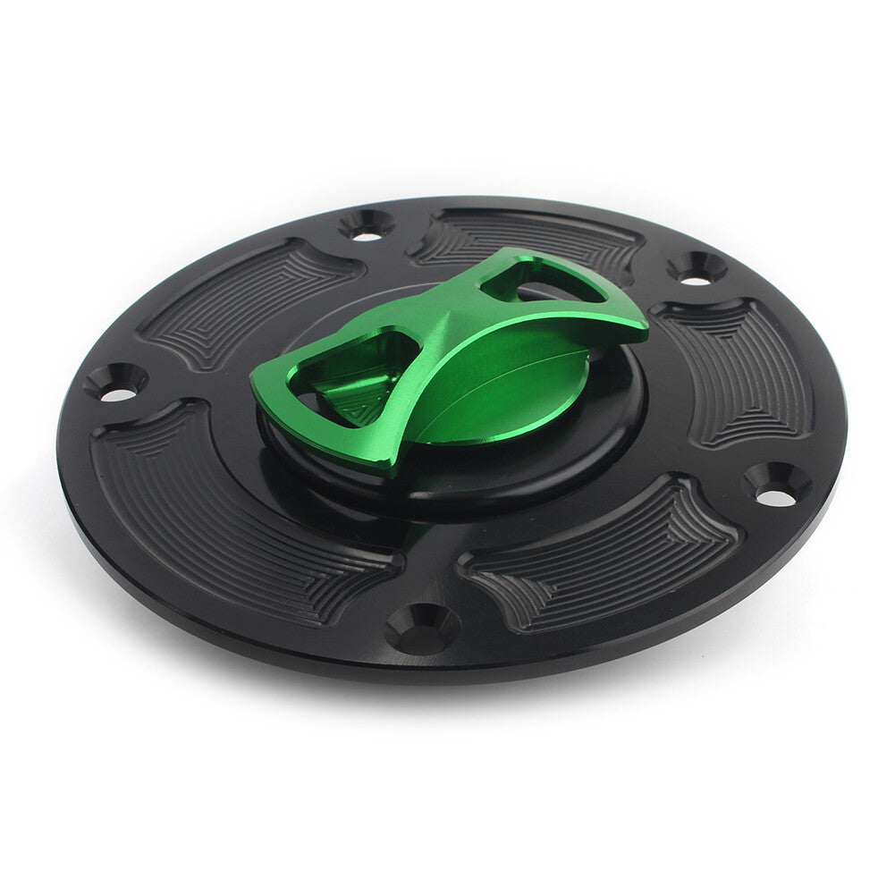 Fuel Gas Tank Cap Cover Motorcycle Fit for Ducati Panigale 899 959 1199 1299 Green