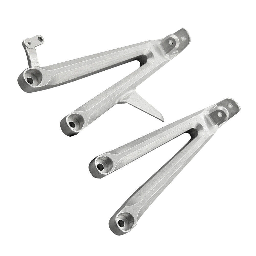 Rear Passenger Footpegs Footrests Brackets for HONDA CBR1000RR 2004-2007 Q