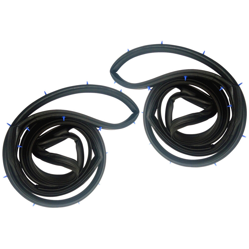 2x Left  Right Door Silence Weather stripping Seal Fits For Sentra 2013-2019