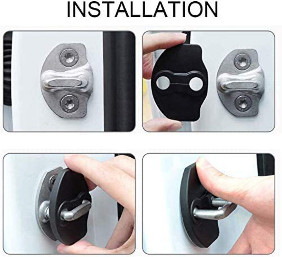 Model 3, Y door lock protective cover, 6-piece set - n