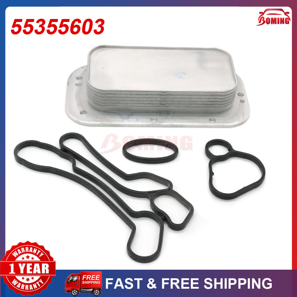 For Gm for Cruze Sonic Aveo G3 Astra 2008-2014 New Engine Oil Cooler Q