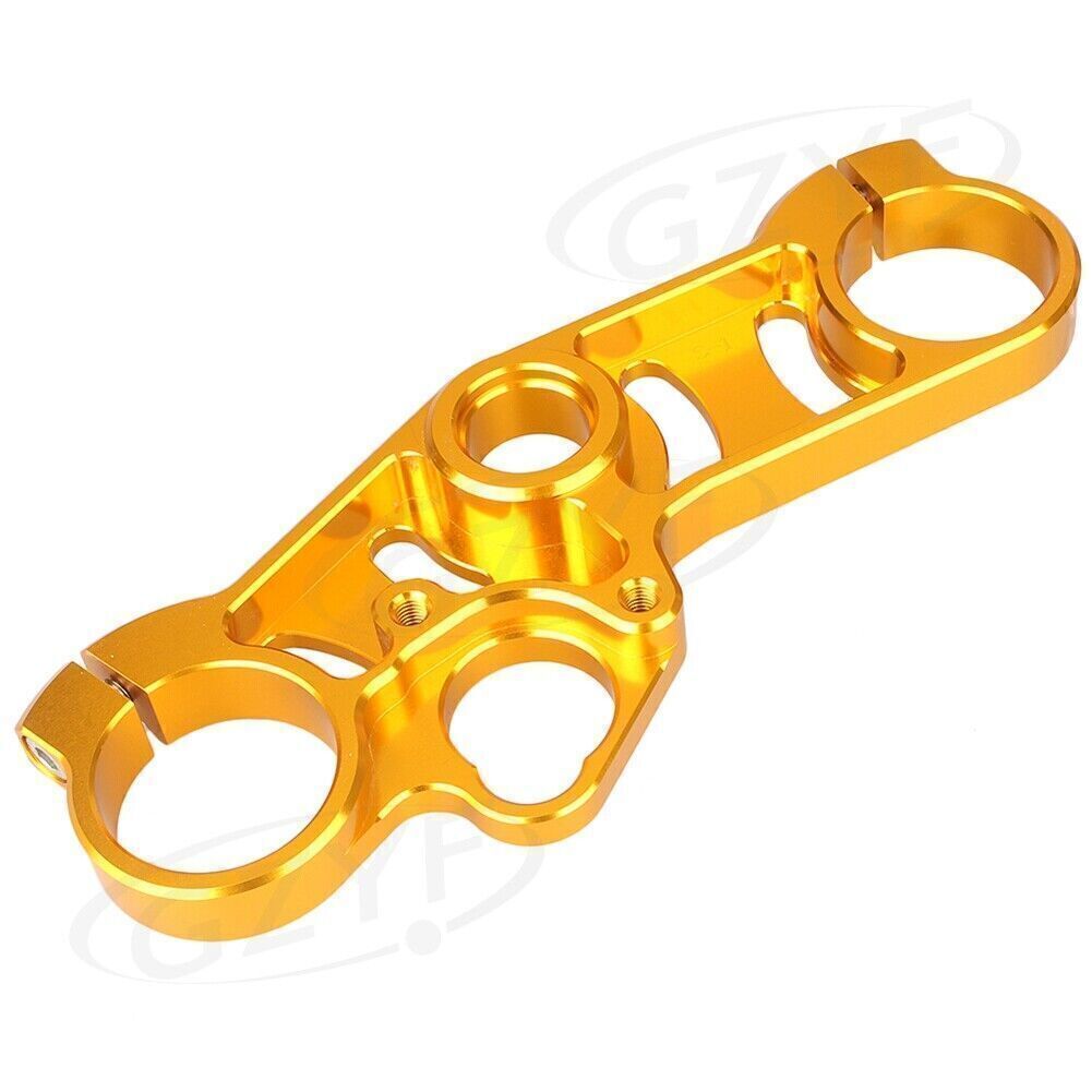 Gold Upper Front Triple Tree Top Clamp FIT for Suzuki GSXR600 750 06-09/1000 07-08 Q