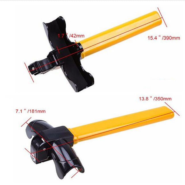 Anti Theft Car SUV Steering Wheel Lock Heavy Duty Safety metal Clamp Tool Device