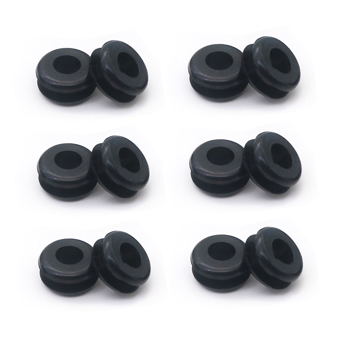 Rubber Fuel Tank Mounting Grommets Gasket Kit for Harley FXSTS Springer 88-99 Q