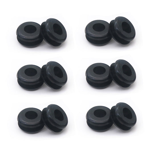 Rubber Fuel Tank Mounting Grommets Gasket Kit for Harley FXSTS Springer 88-99 Q