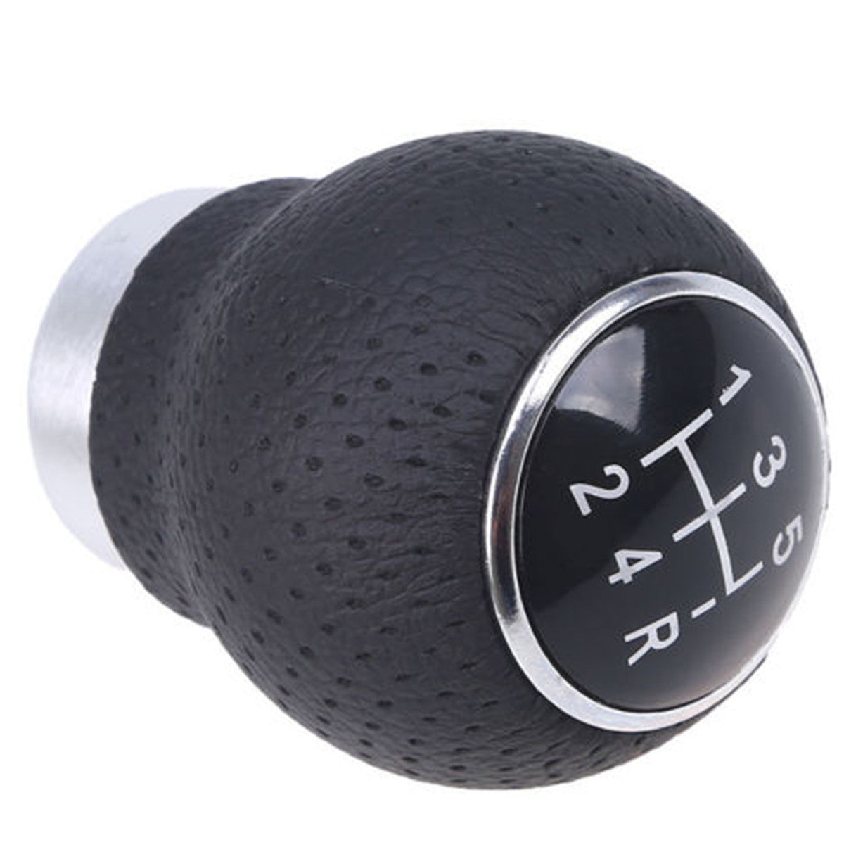 5 Speed Leather Car Gear Shift Knob Stick Manual Shifter Lever Accessories