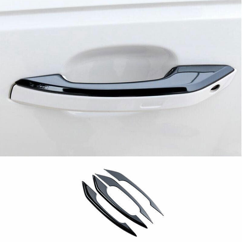 Carbon Fiber Car Steering Wheel Decor Cover Trim For ID.4 2021-2023 v