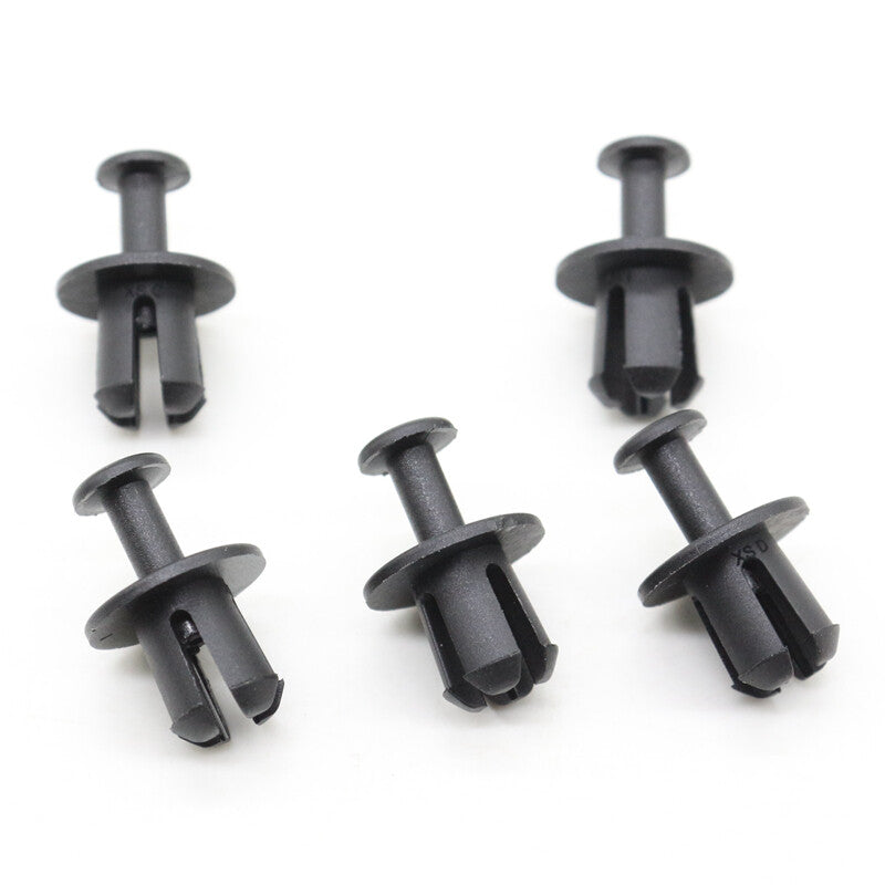 20-pack 378006 Universal Round Head Screw License Plate Nylon Nut Fixing Clip Q