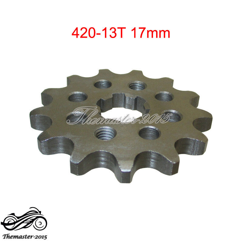 420 13T 14T 15 16 17 18 T 17mm Front Engine Sprocket for Honda CRF110F 2013-2022 Q