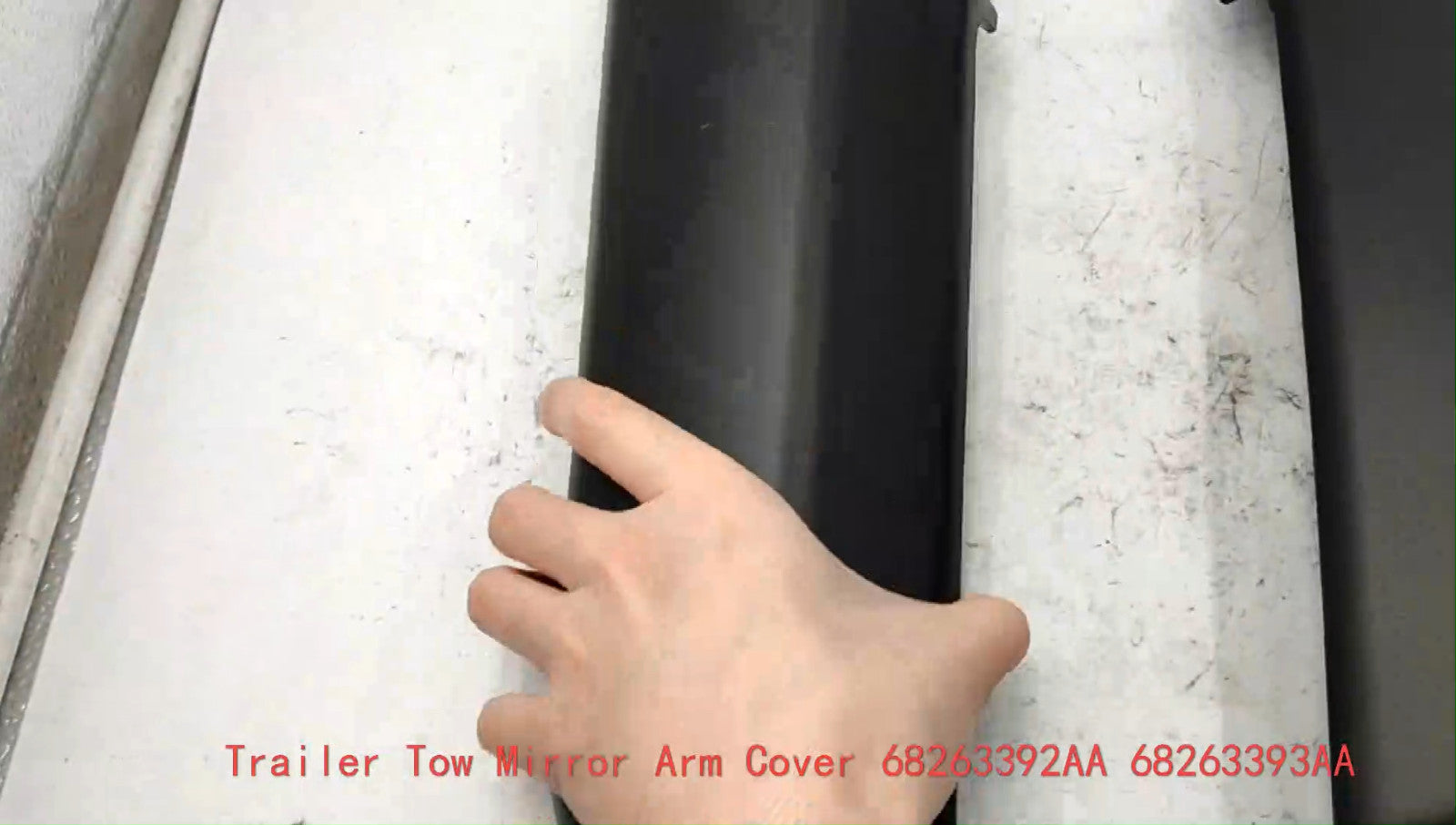 Trailer Tow Mirror Arm Cover Front for Dodge for RAM 1500 2500 Left Right Side 2Pcs v