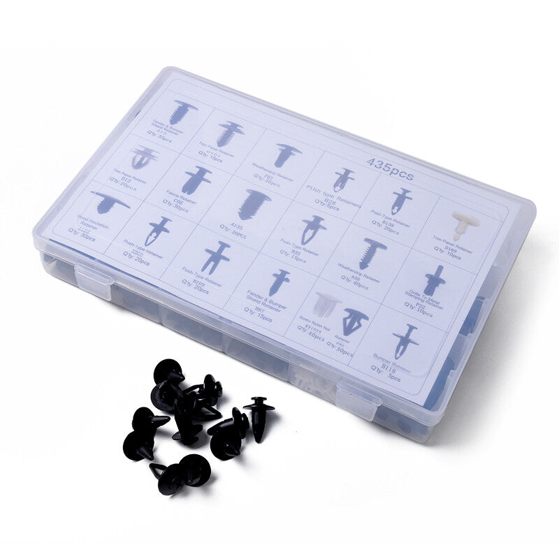 435 pieces/sets SUV car door panel retainers, decorative rivets, screw clips - n