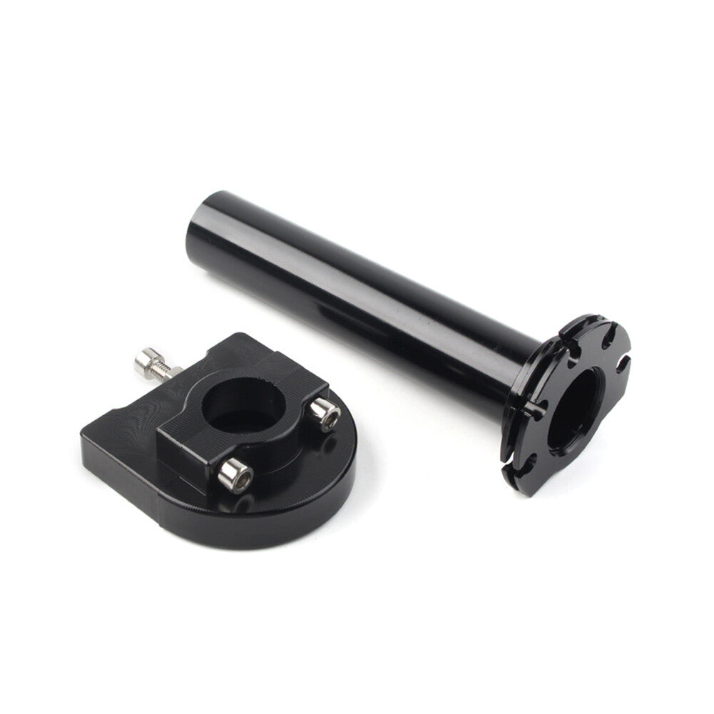 7/8in Turn Twist Throttle Handle Bar Throttle Tube Set Universal For Motorcycle