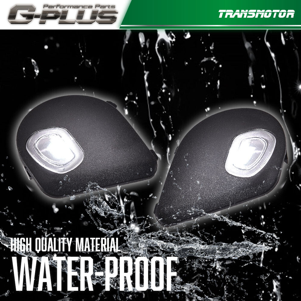Fits 10 - 19 for Dodge for Ram 1500 2500 3500 4500 5500 1 Pair of for Mini Puddle Lights - v