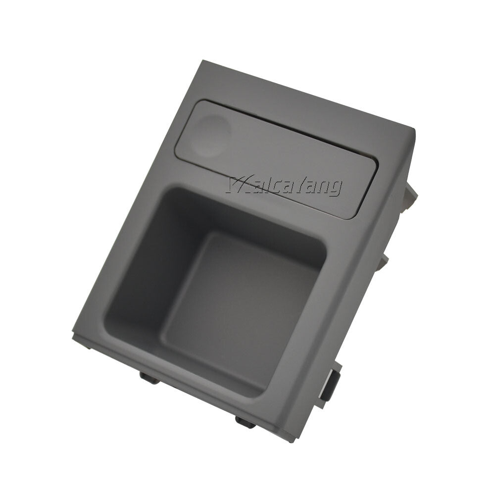 Grey fitted E46 323i 325i 328i 330i center console beverage cup holder and coin box. n