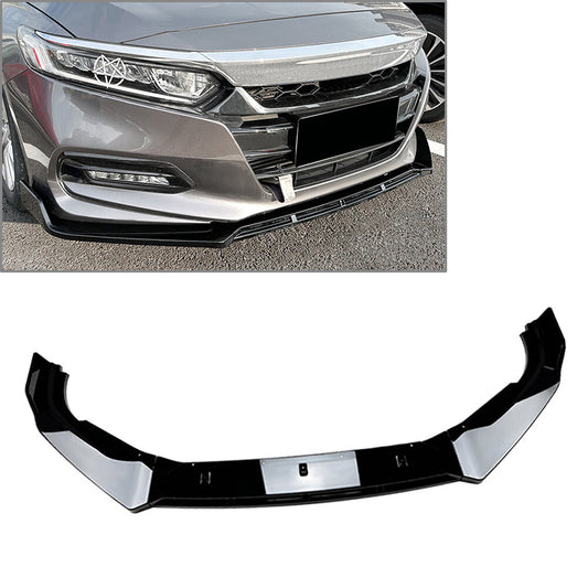 Front Bumper Lip Splitters Spoiler Body Kit for Honda Accord 10th 2018-21 Gloss
