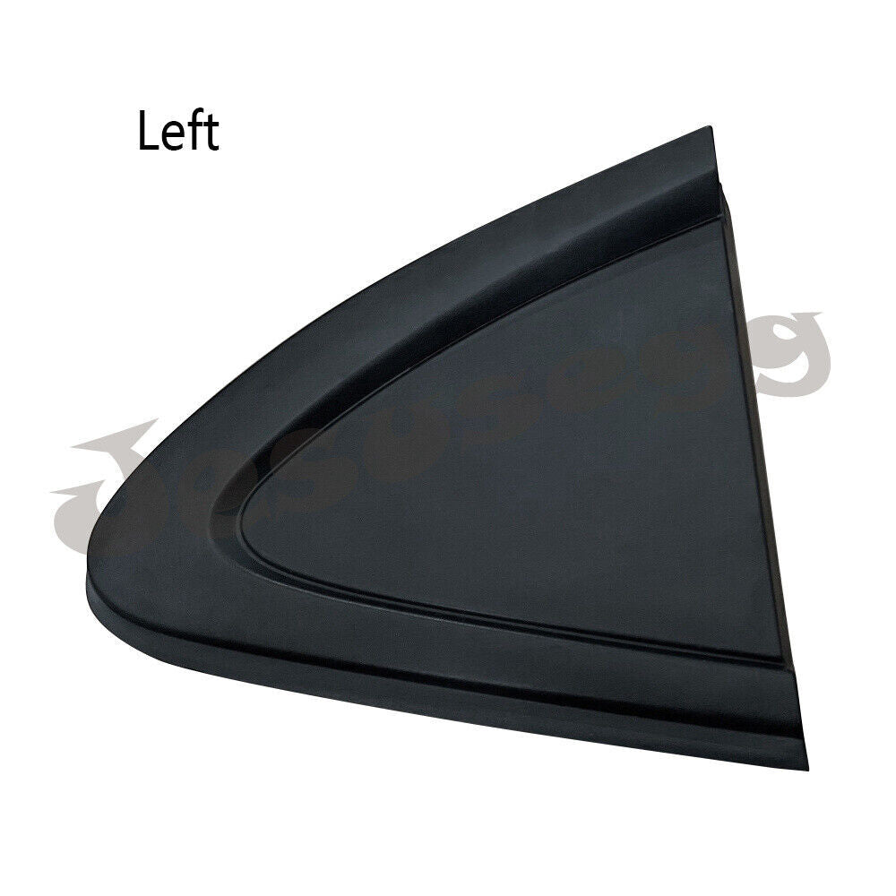 Pair Black Left+Right Rear Window Bezel Molding Fit for Chevrolet for Cruze 2016-19