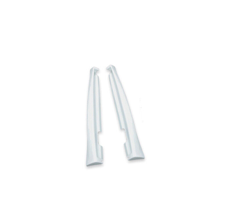 Exterior Door Side Skirts Panel Trim for Volkswagen CC 15-17 Bright White
