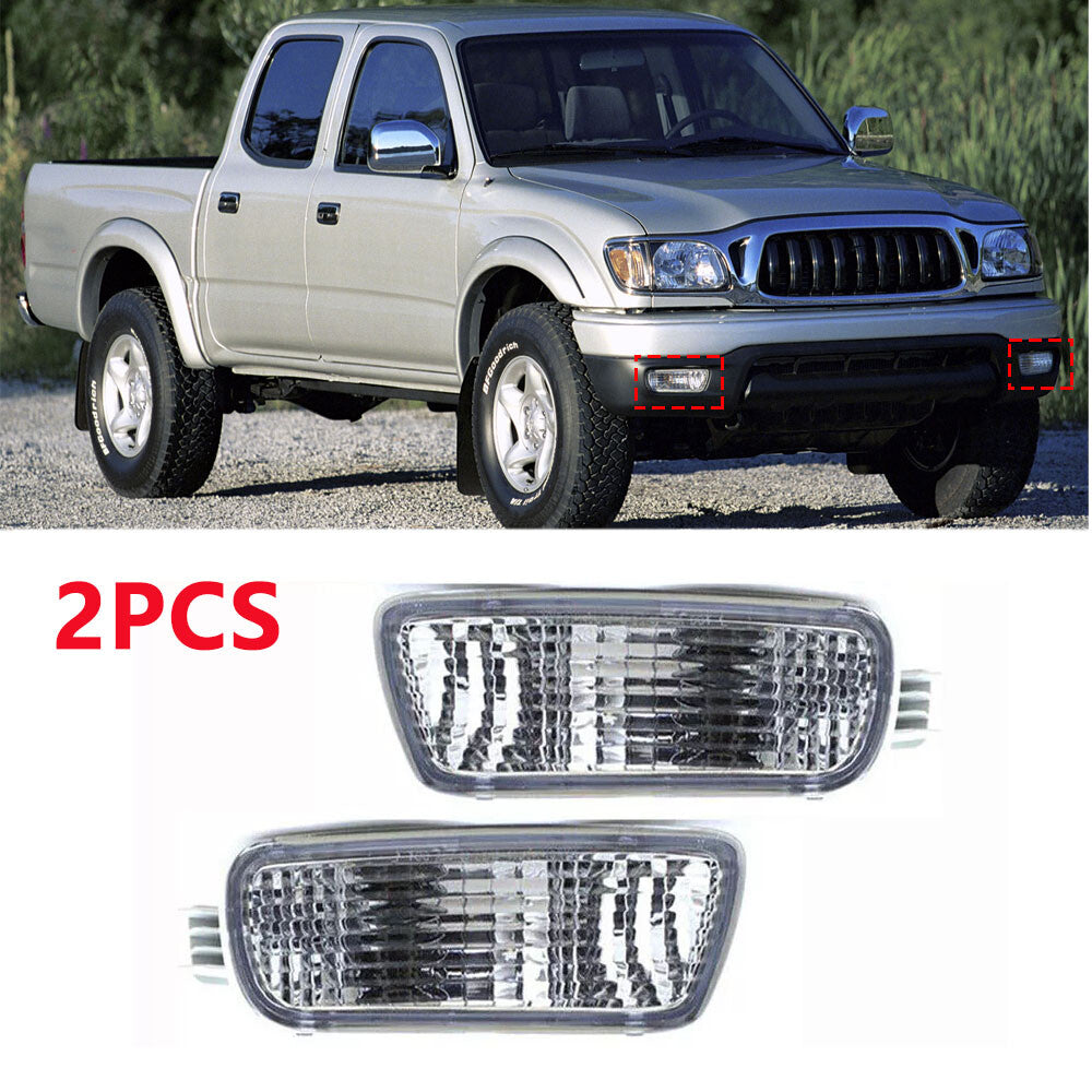 1 Pair Front bumper Fog Lights Daytime Running Lights For Acoma 2001-2004 v