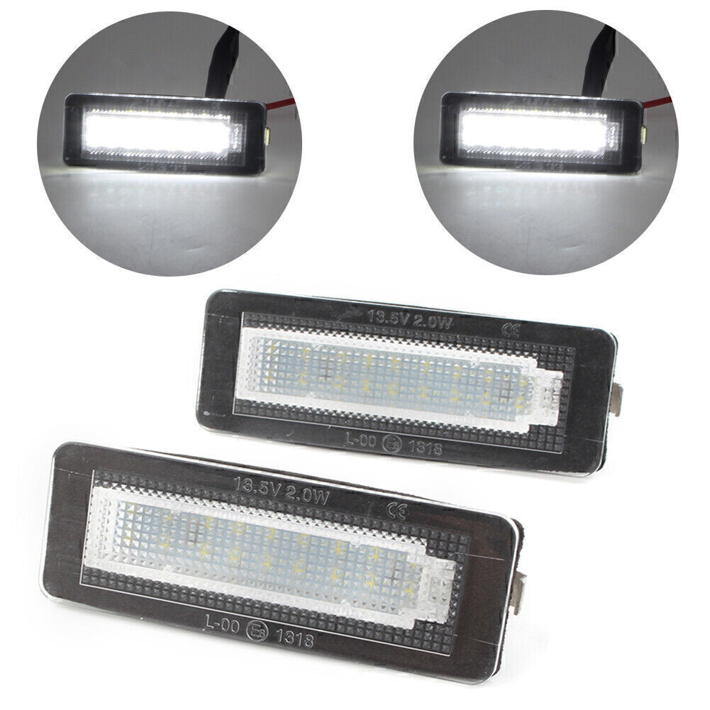 LED Number License Plate Light Fit for Benz for Smart Fortwo Coupe Convertible 450 451