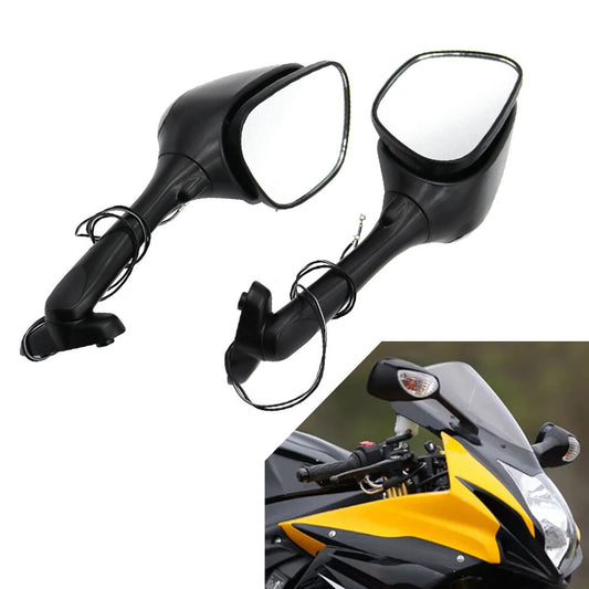 Rearview Mirrors w/ Turn Signal for Suzuki GSXR 1000 GSXR600 GSX-R 750 2006-2024 Q