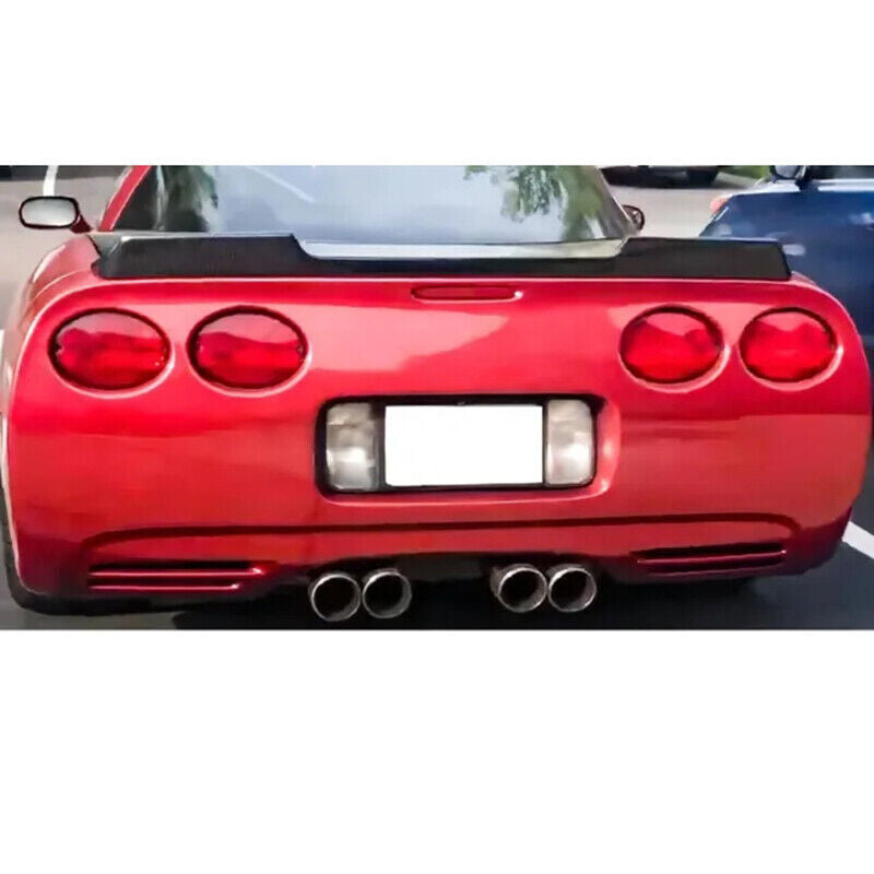 Rear Trunk Spoiler Wing For 1997-2004 for Corvette C5 ZR1 Extended Style Gloss Black n