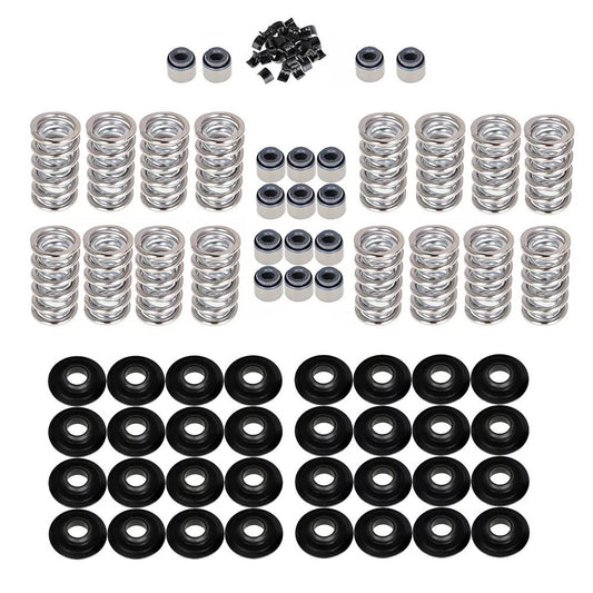 16Set Dual Valve Spring Steel Retainers For LS .660 4.8 5.3 6.0 LS1/LS2/3 SK001