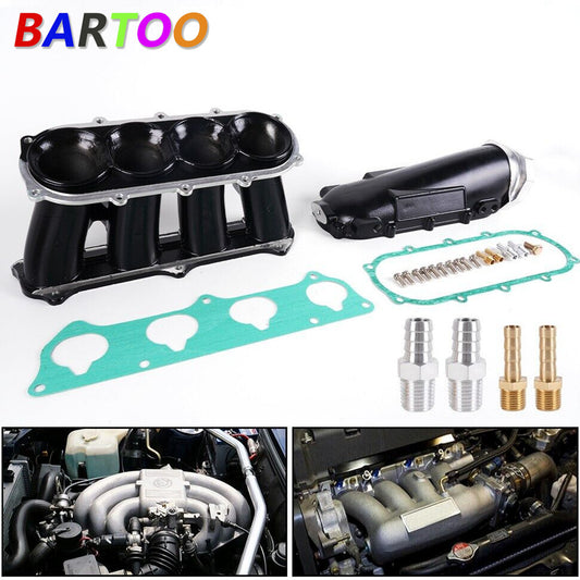 Black Ultra Street Intake Manifold for Honda K-Series K20A K20A2 K20Z1 K24A1 Q