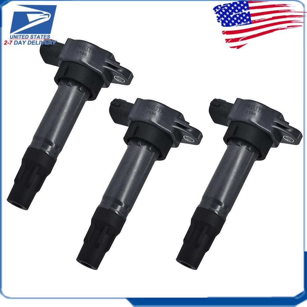 3X Ignition Coil 1832A028 FK0319 for 08-15 for Smart Fortwo Passion Pure Coupe 1.0L