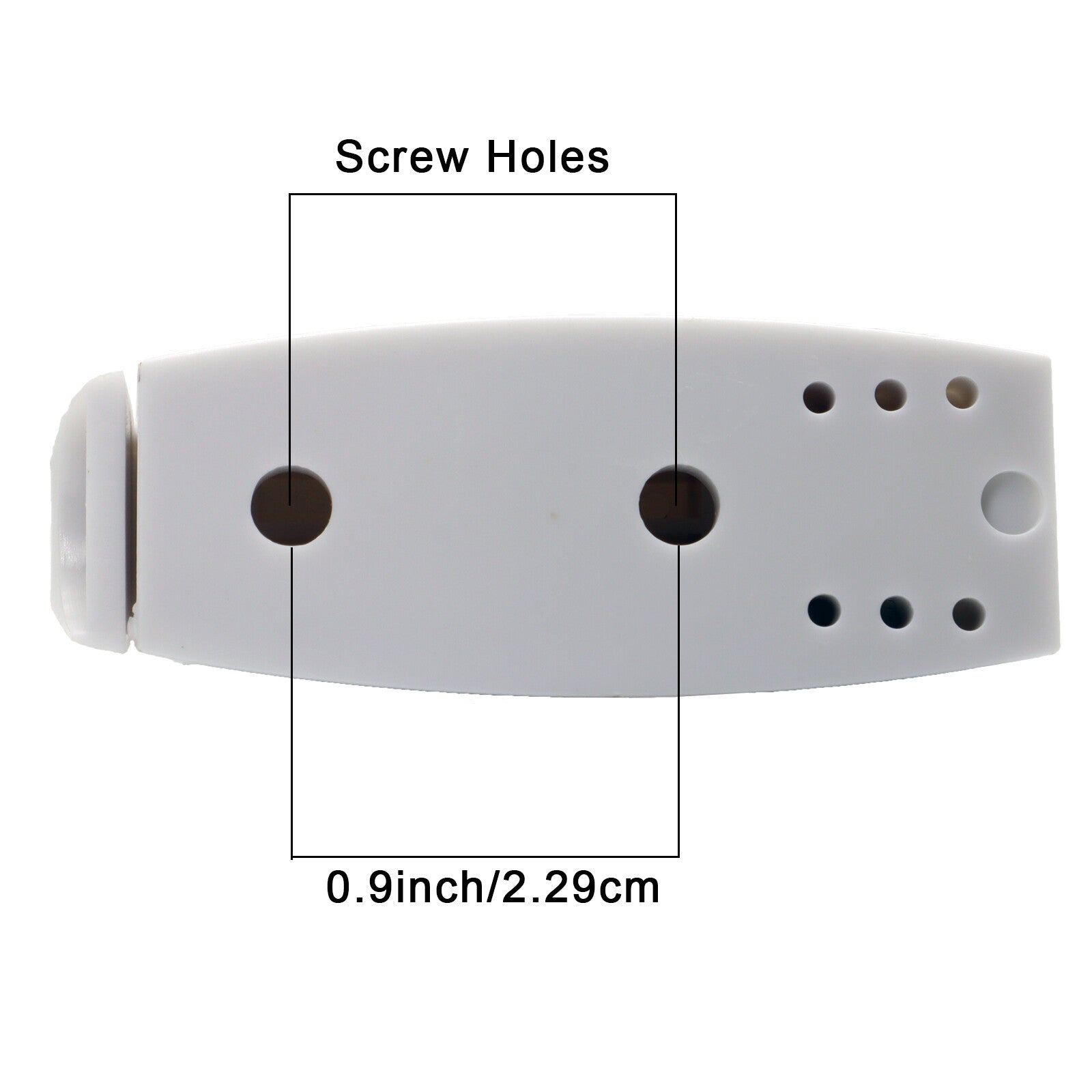 RV White Baggage Door Catch Holder Clips Latch 5X For Camper/Trailer Motorhome Q