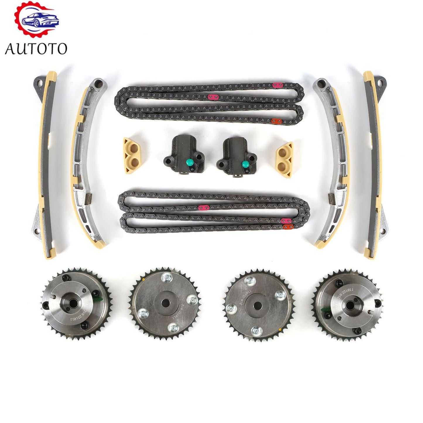 CVVT Gears  Timing Chain Kit for Hyundai for Kia Palisade Cadenza for Genesis Sedan