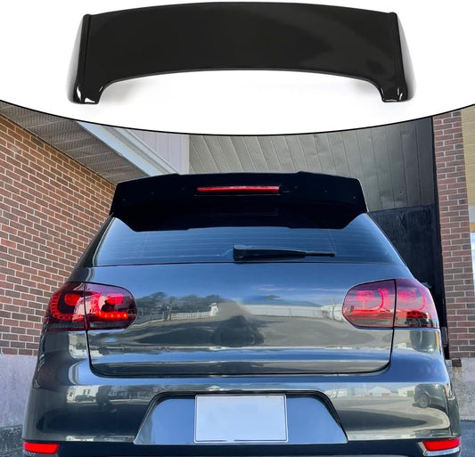 Rear Trunk Roof Spoiler Lip for VW for Golf 6 MK6 GTI R 2008-2010 2011 2012 2013 Q